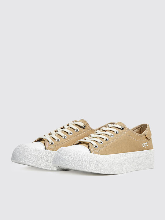 Femei Flatforms Adidași Bej