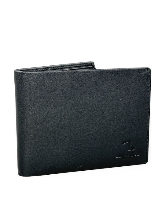 Jupiter Leder Herrenbrieftasche mit RFID Schwarz