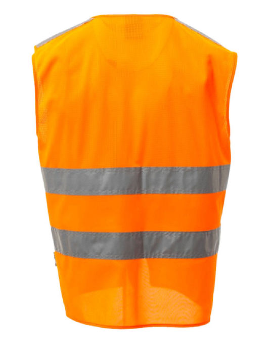 Payper Ace Mesh Men's Safety Vest with Reflective Film Orange