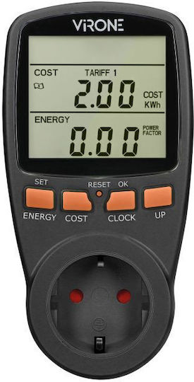 Virone Elektrischer Stromzähler für maximale Leistung bis 3.68kW