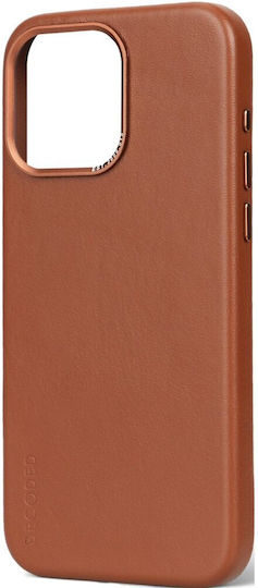 Decoded Back Cover Δερμάτινο / Σιλικόνης Γκρι (iPhone 15 Pro)