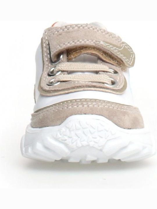 Kids Sneakers with Scratch White