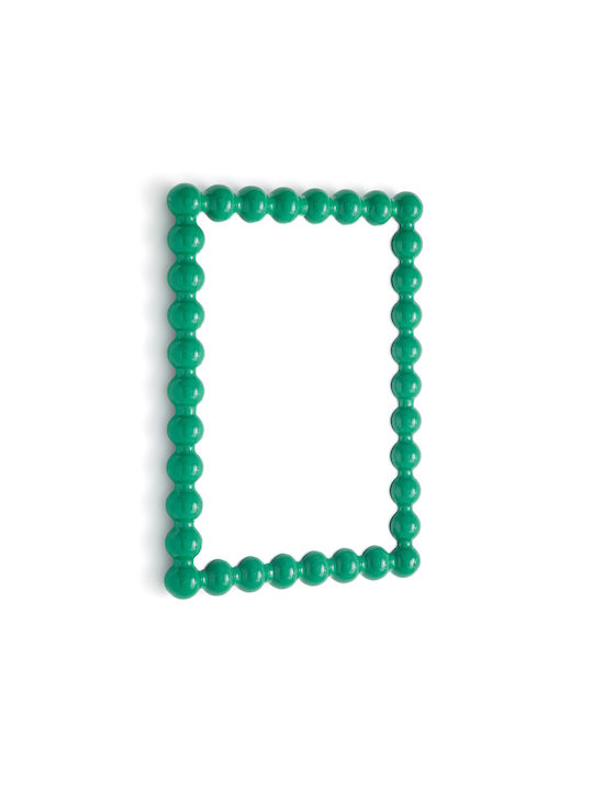 La Redoute Interieurs Oglindă de Perete cu Verde Ramă din Lemn 38x28cm 1buc