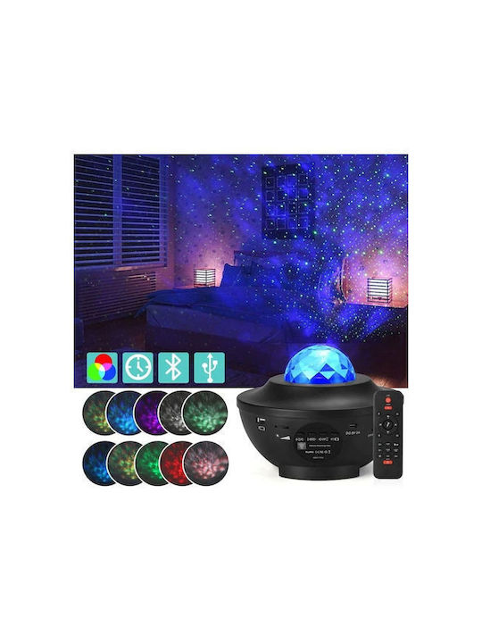 Bluetooth Dekorative Beleuchtung Rgb Party Licht Schwarz