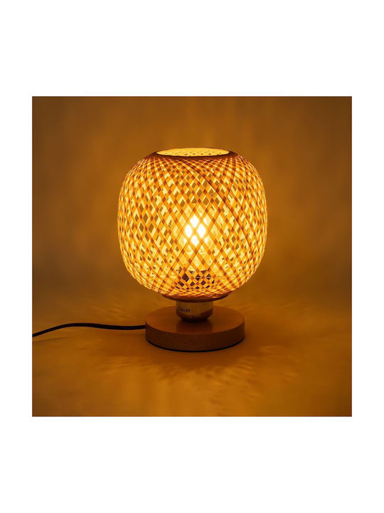 GloboStar Decorative Lamp with Socket for Bulb E27 Beige