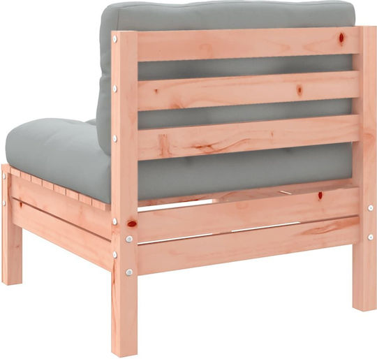 Garten- und Outdoor-Möbelsets Wohnzimmer Typsatz 9 Stück Grau mit Kissen