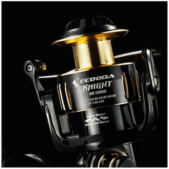 Ecooda Knight KS Fishing Reel for Spinning 12000