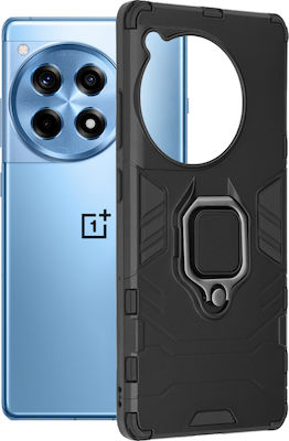 Techsuit Techsuit Back Cover Silicone Black (OnePlus 12R)