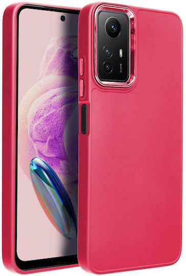 FRAME Back Cover Σιλικόνης / Πλαστικό Μωβ (Redmi Note 12S)
