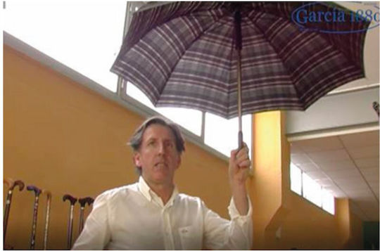 Baston de umbrelă bej Garcia 1461