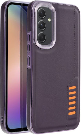 Milano Nets Back Cover Δερματίνης / Σιλικόνης Μωβ (Galaxy A54Oppo A54)