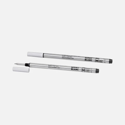 Mont Blanc Fineliner Mystery Rezervă Cerneală în culoarea Negru 2buc