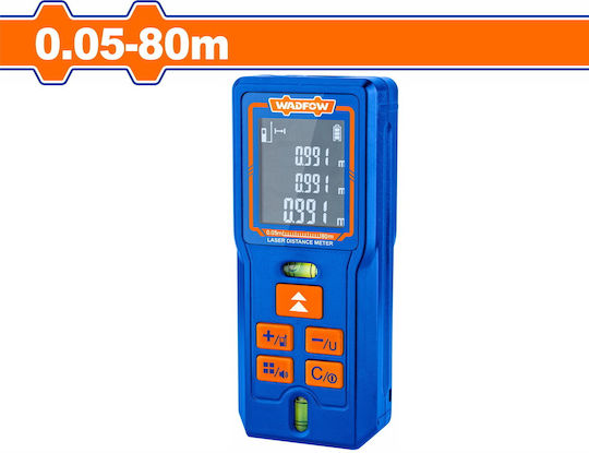 Wadfow Laser Distance Meter WDL1508 with Range up to 80m