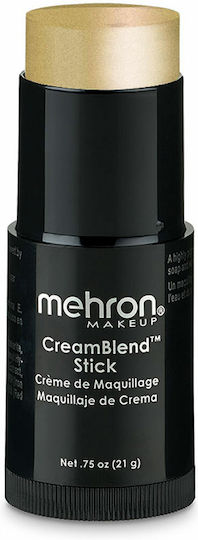 Mehron Creamblend Stick multifuncțional de contur pentru piele și corp 21g 010 Gold
