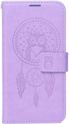 Mezzo Book Silicone with Strap Purple (Redmi Note 13 5G)