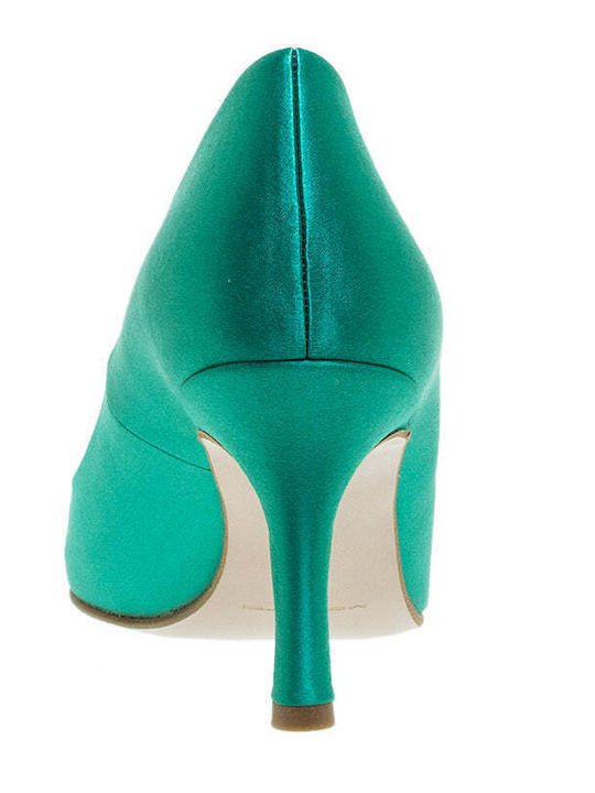 Mourtzi Green Medium Heels