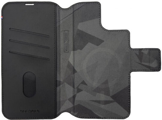 Decoded Wallet Piele Negru (iPhone 13/14)