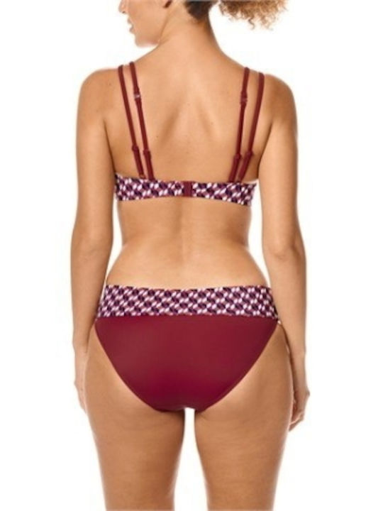 Amoena Bikini Bra Burgundy