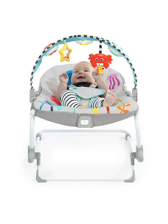 Baby Einstein Ηλεκτρικό Relax Μωρού Kick to It Opus με Μουσική και Δόνηση Πολύχρωμο για Παιδί έως 18kg