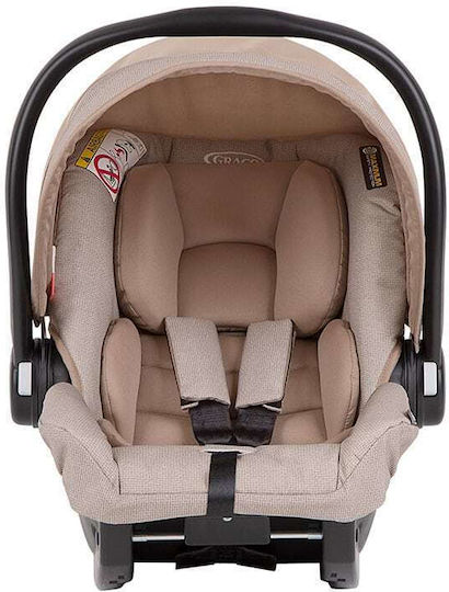 Graco Evo Trio Ρυθμιζόμενο Καρότσι 2 σε 1 Kατάλληλο για Nεογέννητο Μπεζ 9kg
