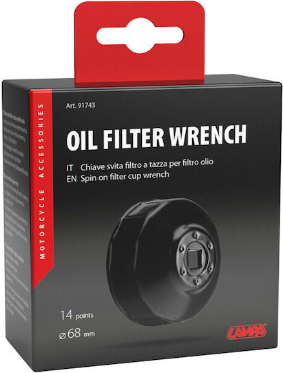 Lampa Oil Filter Cup 68mm