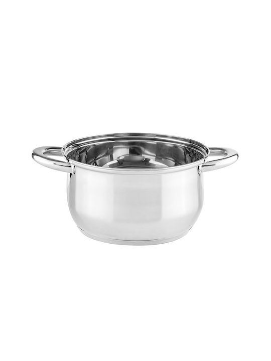 Muhler Βαθιά Ανοξείδωτη Κατσαρόλα 7lt / 26cm
