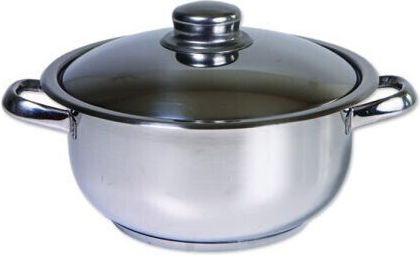 Zilan Βαθιά Ανοξείδωτη Κατσαρόλα 10lt / 28cm