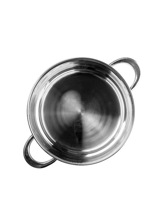 Muhler Βαθιά Ανοξείδωτη Κατσαρόλα 7lt / 26cm
