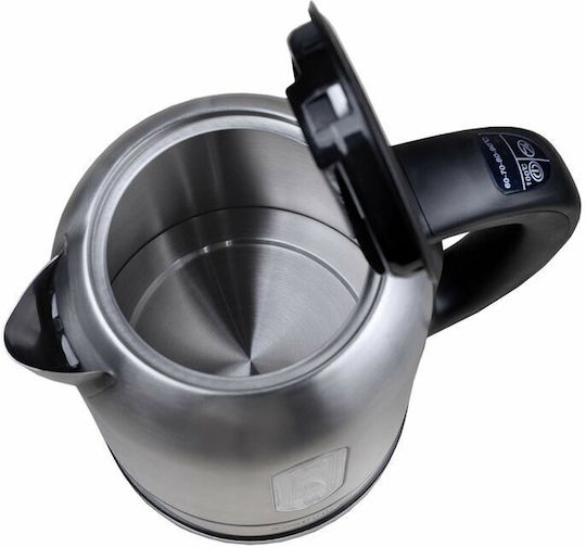Adler CR 1253 Βραστήρας 1.7lt 2200W Ασημί