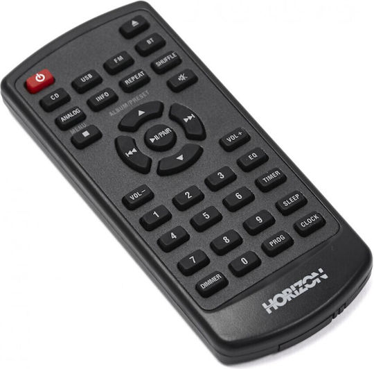 Horizon-Europe Ηχοσύστημα 2.0 HAV-M7700 50W με CD / Digital Media Player, WiFi και Bluetooth Μαύρο