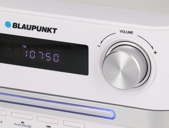 Blaupunkt Soundsystem 2 MS16BT 15W mit CD / Digitale Medien Player und Bluetooth Weiß