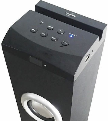 Inovalley Sound System 4 HP47-BTH 60W with Digital Media Player and Bluetooth Black