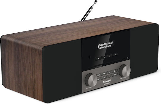 Technisat Озвучителна система 2 DigitRadio 3 0004/3913 20W с CD / Цифрови медии Player, WiFi и Блутут Орехи