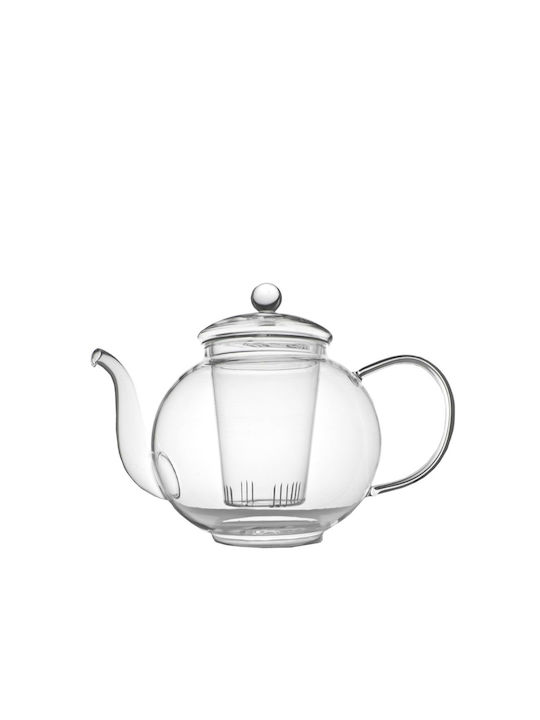 Bredemeijer Verona Single-Walled Teapot Τσαγιέρα με Φίλτρο Γυάλινη Διάφανη 1500ml