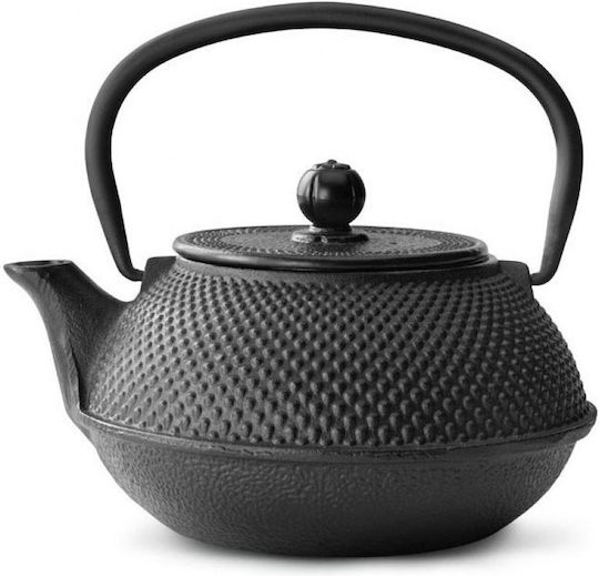 Ibili Oriental Τσαγιέρα με Φίλτρο Μαντεμένια Μαύρη 1200ml