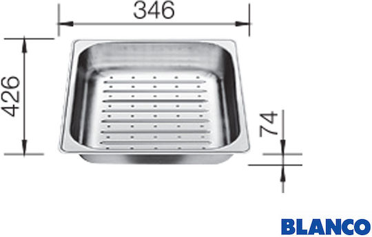 Blanco 219 770 Edelstahl Silber
