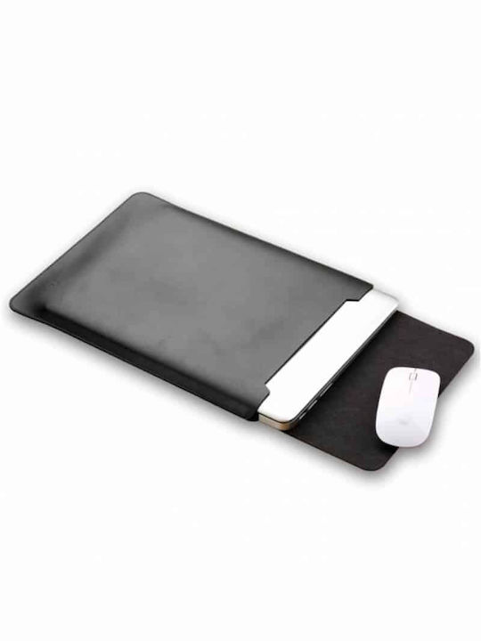 Edman Αδιάβροχη Θήκη για Laptop 12" σε Μαύρο χρώμα