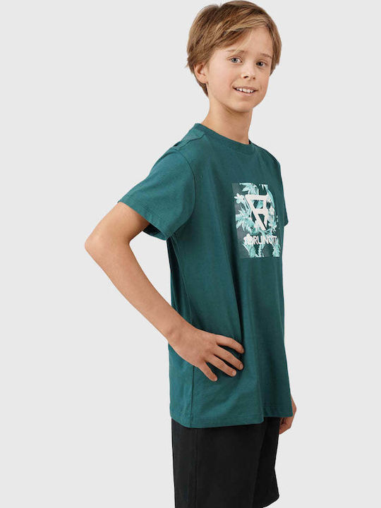 Kinder-T-Shirt Green