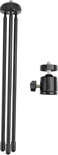 4Smarts Tripod with LED Ring Light 19cm με Επιτραπέζιο Τρίποδο και Βάση για Κινητό