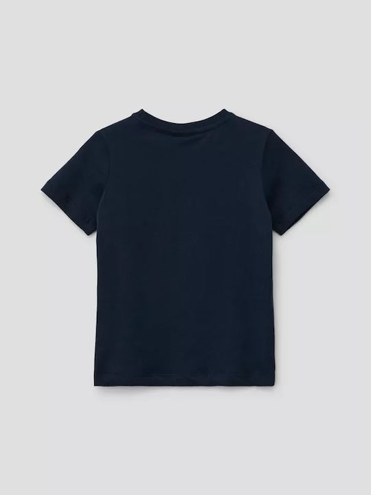 S.Oliver Kids Blouse Short Sleeve Blue