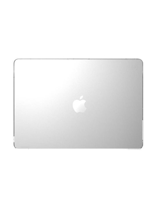 Speck SmartShell Tasche Abdeckung für Laptop 15" MacBook Air M3 (2024) / M2 (2023) in Transparent Farbe