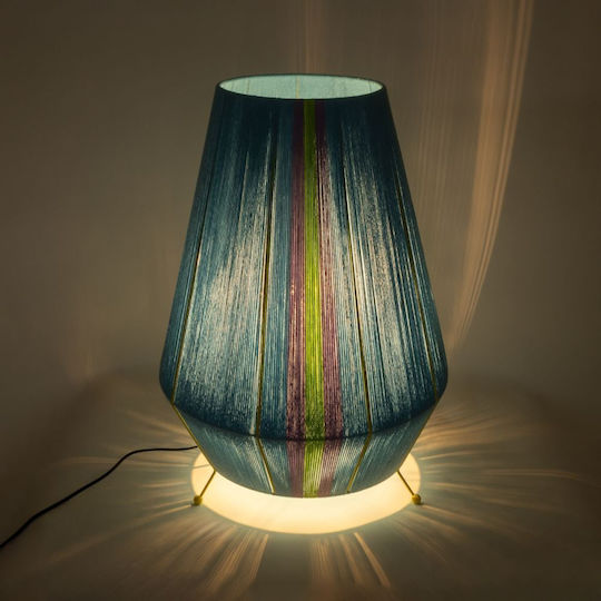 GloboStar Salerno Lampa de podea Î70xL50cm. cu Soclu pentru Bec E27 Multicolor
