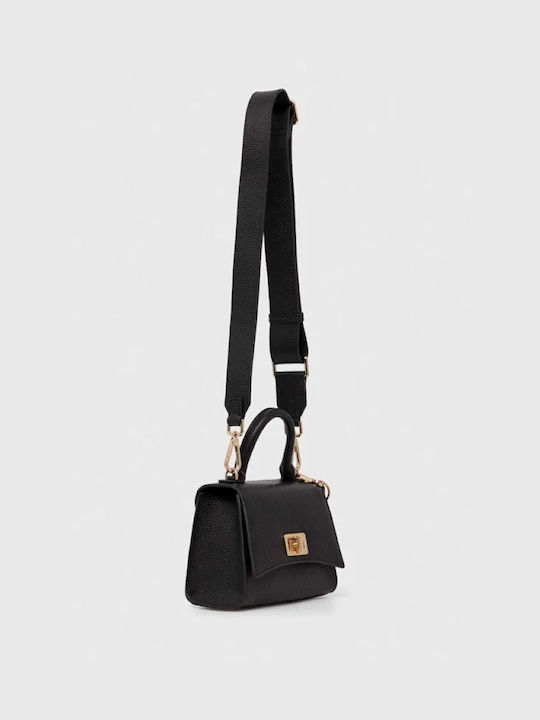 Geox Leather Women's Bag Hand Black