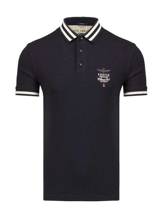 Aeronautica Militare Herren Shirt Polo Blue Navy