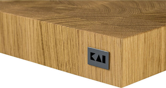 Kai Rectangular Wooden Chopping Board Brown 39x26cm