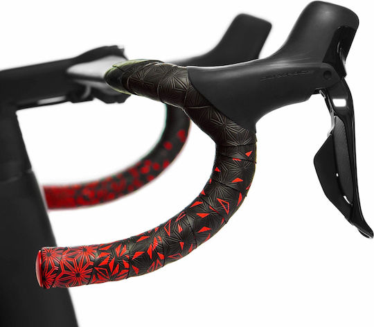 Supacaz Super Sticky Kush Star Bicycle Handlebar Tape Red