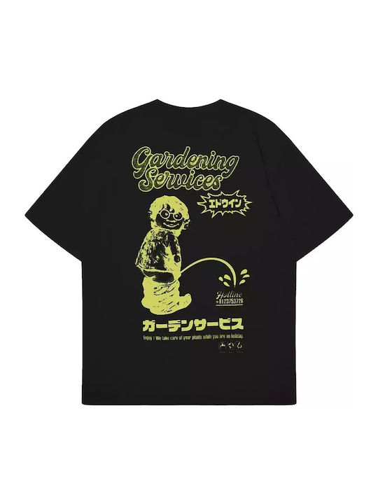 Gardening Services Тениска Black