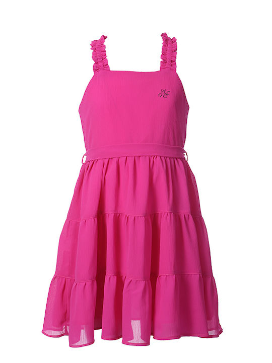 Matoufrance Kids Dress Fuchsia