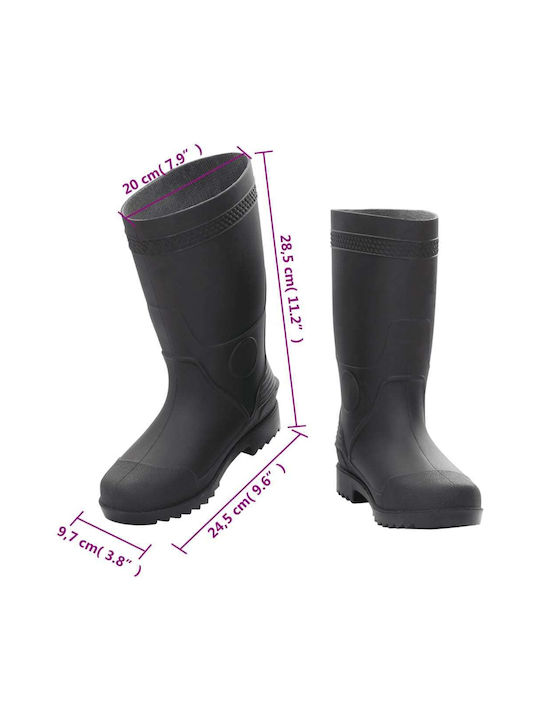 vidaXL Rutschfest Arbeitssicherheitsstiefel Schwarz