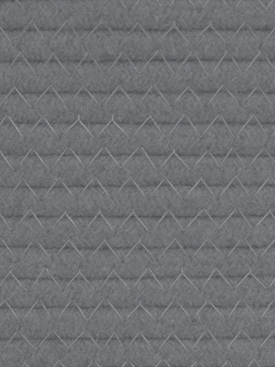 vidaXL Storage Basket Fabric Gray 38x38x46cm 1pcs
